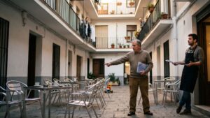 licencia municipal zonas comunes comunidad